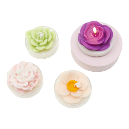 Flower Shape Scented Candle SS41106-23 (12PC)