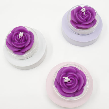 Flower Shape Scented Candle SS41106-23 (12PC)