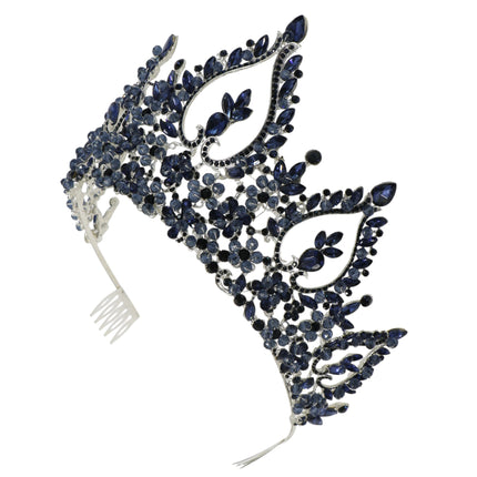 Crystal Tiara Crown HT0976 (2PC)