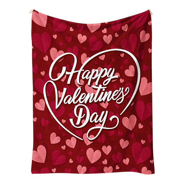 Valentine's Heart Blanket SS51105-325 (12PC)