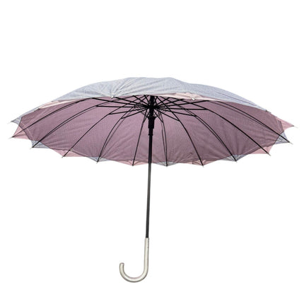 Double Layered Adults Floral 16 Panel Umbrella UM6011 (12PC)