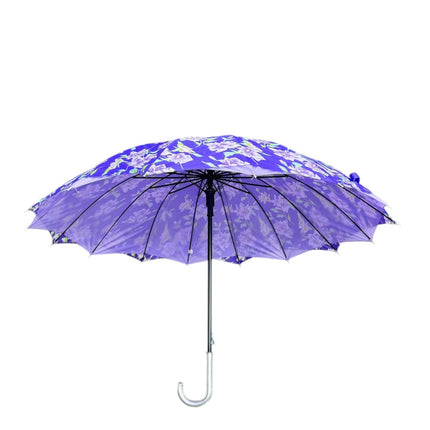 Double Layered Adults Floral 16 Panel Umbrella UM6011 (12PC)