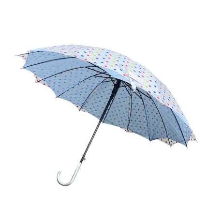 Double Layered Adults Floral 16 Panel Umbrella UM6011 (12PC)