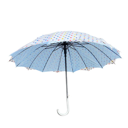 Double Layered Adults Floral 16 Panel Umbrella UM6011 (12PC)