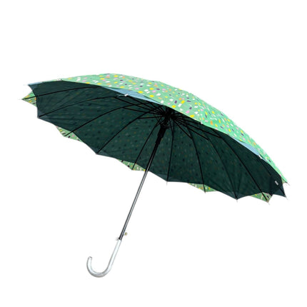 Double Layered Adults Floral 16 Panel Umbrella UM6011 (12PC)