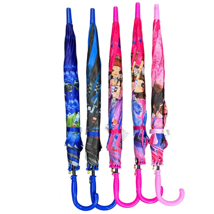 Kids Girls And Boys Auto Open-Fold Umbrella UM4512(12pc)
