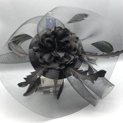 Fascinator Kentucky Derby & Tea Party Flower Feather Hat FF815(3PC)