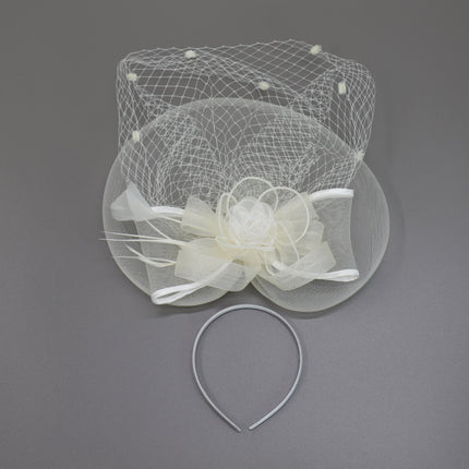 Fascinator Kentucky Derby & Tea Party Flower Feather Hat FF811 (3PC)