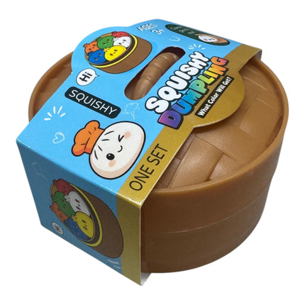 Glitter Jiggly Dumpling Squishy SS417-6. (12PC)