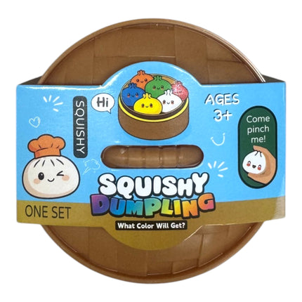 Glitter Jiggly Dumpling Squishy SS417-6. (12PC)