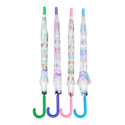 Kids Clear Animal Rainbow Umbrella UM5021 (12pc)