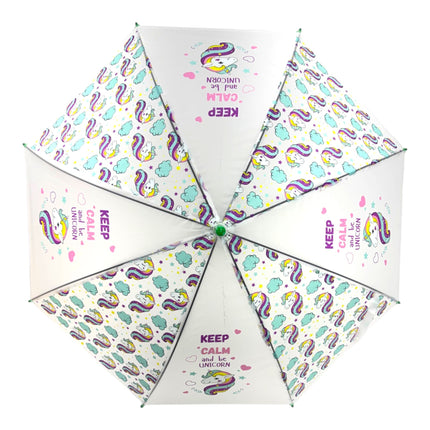 Kids Clear Animal Rainbow Umbrella UM5021 (12pc)