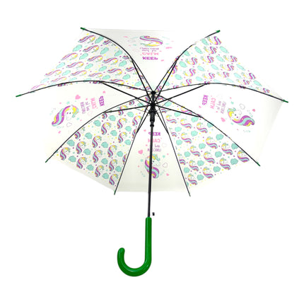Kids Clear Animal Rainbow Umbrella UM5021 (12pc)