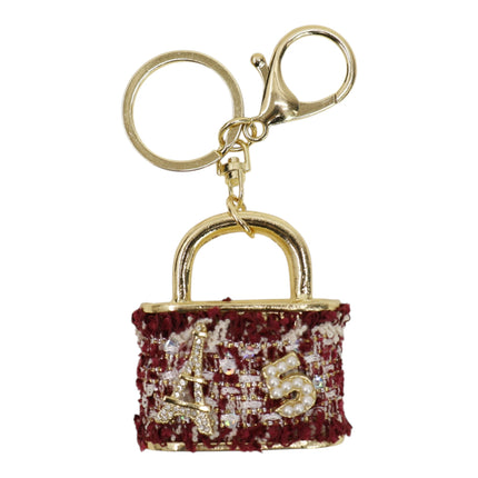 Stylish Padlock-Shaped Keychain And Bag Charm JK6228-8 (12)