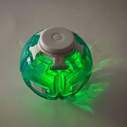 Press Spin Glowing 3D Fingertip Spinner Stress Relief Rotating Light Up Toy QY311 (24PC)
