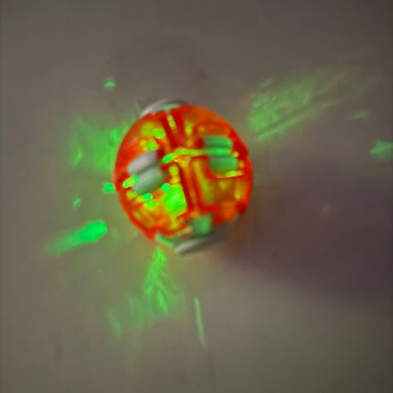Press Spin Glowing 3D Fingertip Spinner Stress Relief Rotating Light Up Toy QY311 (24PC)