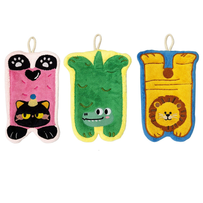 Animal Shaped Microfiber Towel SS6820-40 (12PC)