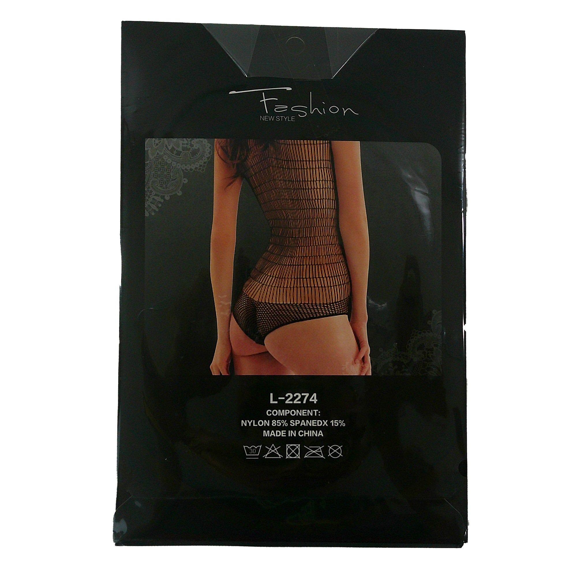 RHINESTONE BODY STOCKING 2274 (6PC)