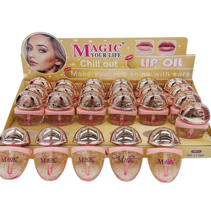 Magic Your Life Chill Out Lip Oil LC268 (24PC)