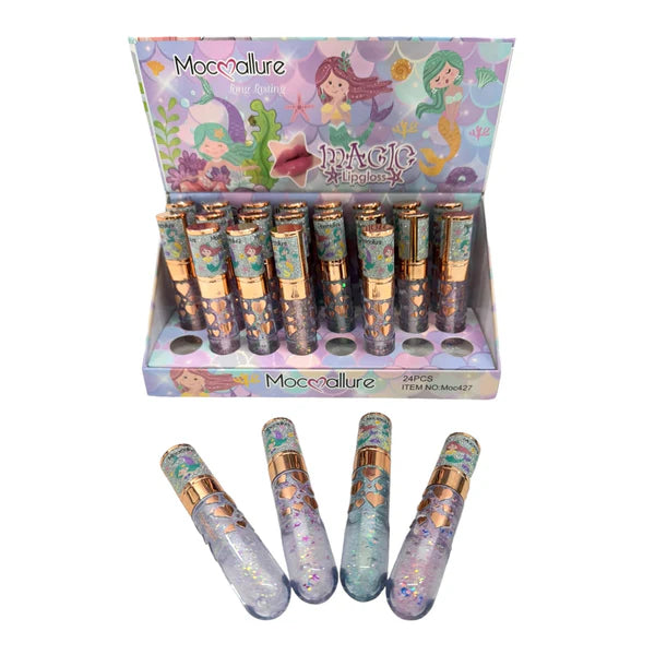 MOC ALLURE MERMAID LIP GLOSS 4401-11 (24PC)