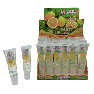 MAGIC YOUR LIFE LEMON LIP GLOSS 616 (24PC)