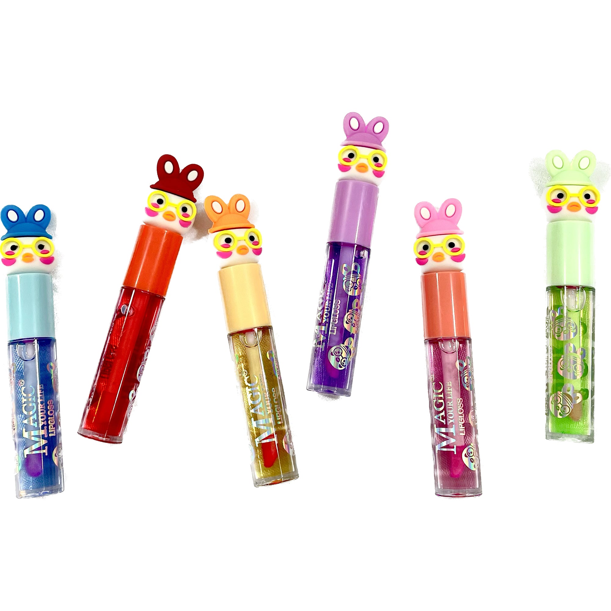 Magic Your Life Rabbit Duck Cartoon Lip Oil LC957 (24PC) JINHWA TRADING INC Magic Your Life Rabbit Duck Cartoon Lip Oil LC957 (24PC) JINHWA TRADING INC