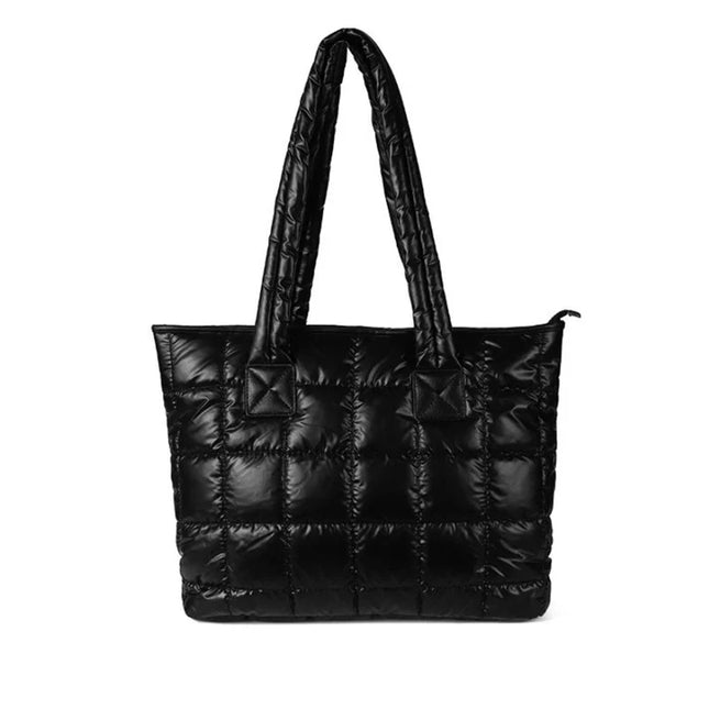 Women's Nylon Puffer Quilt Tote Bag LTBG1305 (1PC)