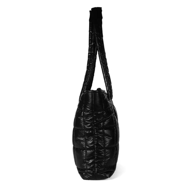 Women's Nylon Puffer Quilt Tote Bag LTBG1305 (1PC)