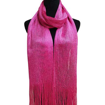 METALLIC SCARVES 1911 (12pcs)