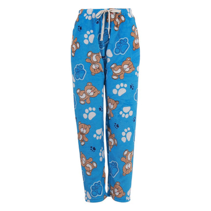 Winter Fleece Cartoon Pattern Pajama Pants P4686 (12PC)
