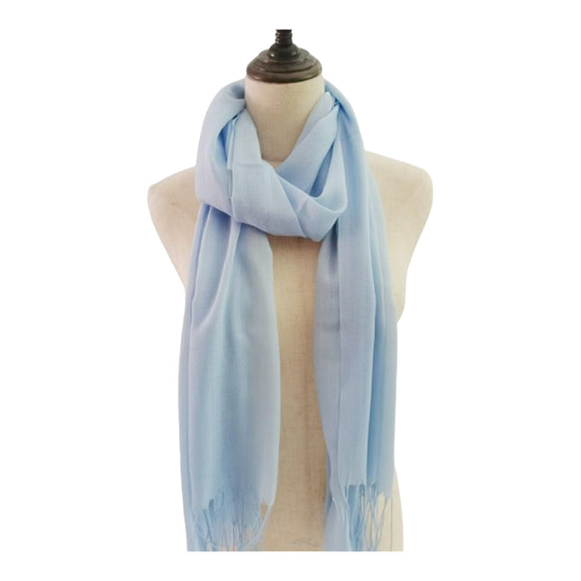 Plain Viscose Scarves VP1211 (12PC)