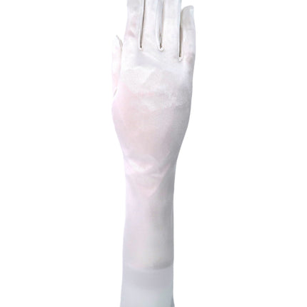 WEDDING AND SATIN GLOVES FG528-8BL (12PC)