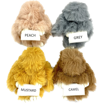 LARGE RABBIT POM POM KEYCHAIN KC0225-6 (12PC)