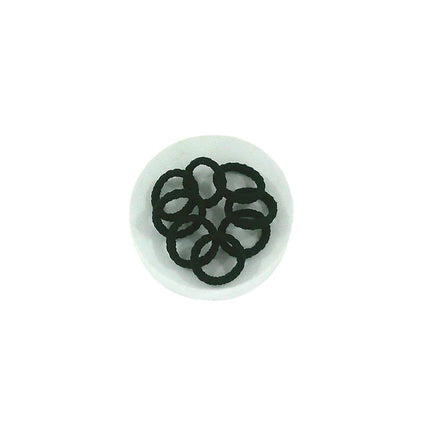 ELASTIC MINI HAIR TIE 50PCS IN PER BOTTLE RB4228-4 (12PK)
