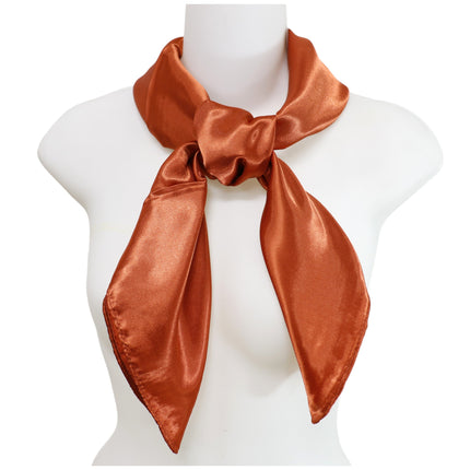 Satin Scarf Plain ST327 (12PC)