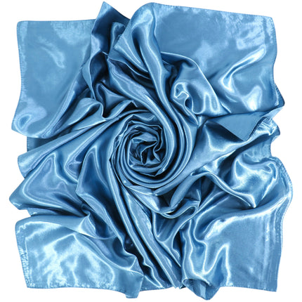 Satin Scarf Plain ST327 (12PC)
