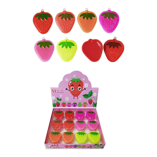 STRAWBERRY LIP BALM 2322-16 (24PC)