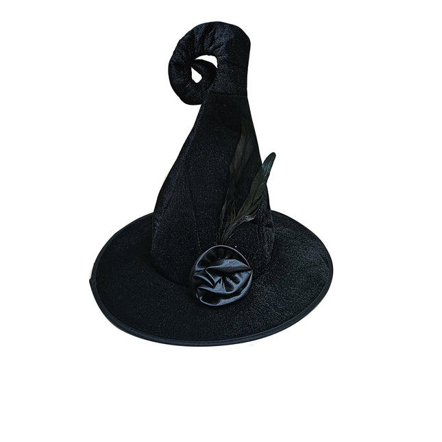 Witch Feather Costume Party Hat SS3318-18 (4PC)
