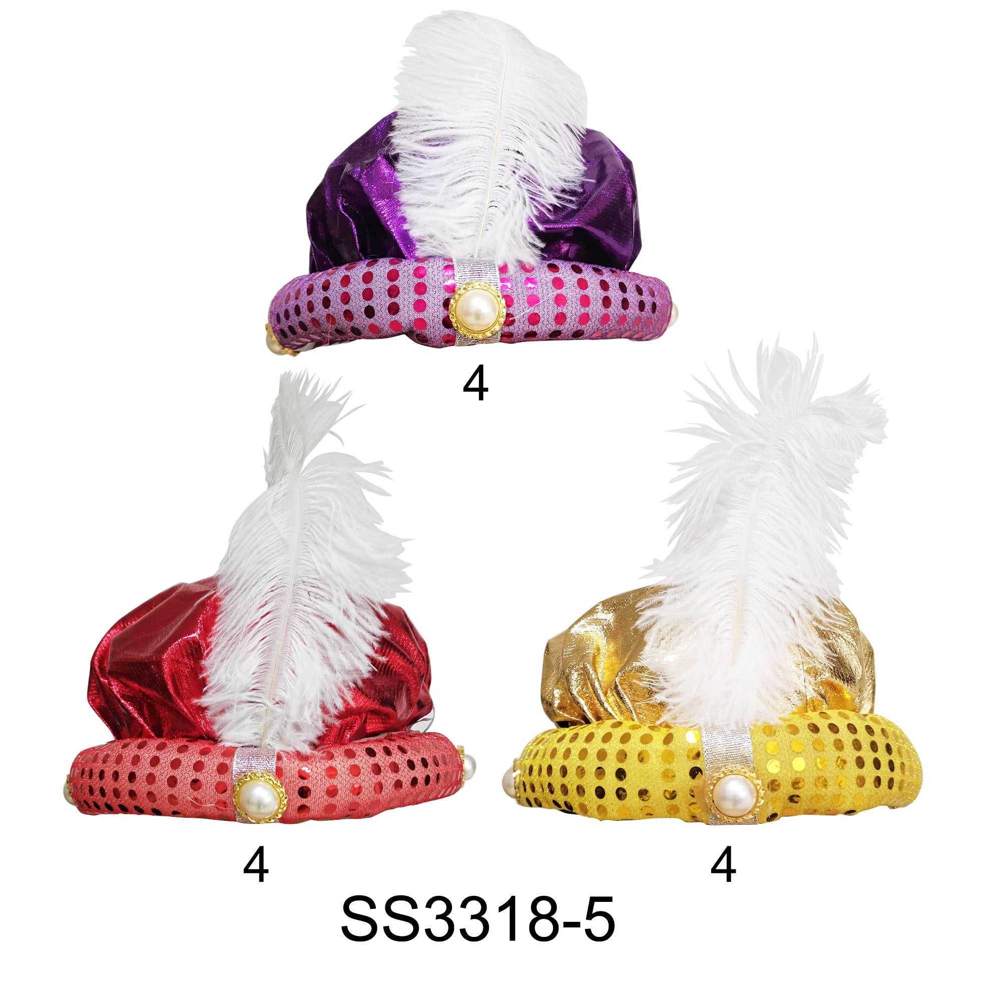 ALADDIN PARTY HAT 3318-5 (6PC)