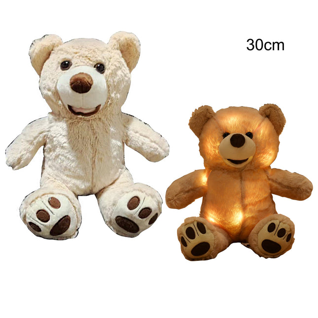 Happy Face Smile Bear Led Plush 3404-40 (6PC)
