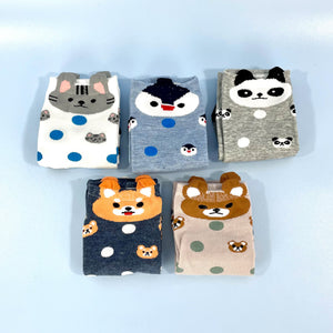 CUTE ANIMAL CARTOON SOCKS 3517-1 (12PC)