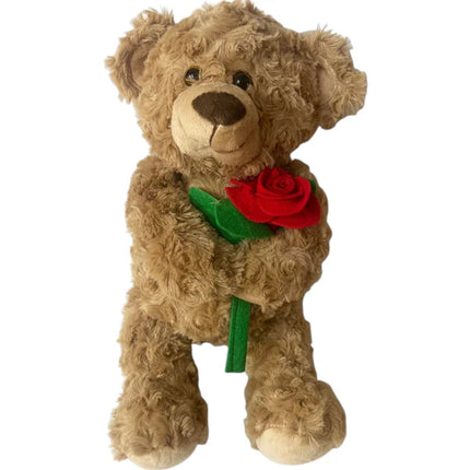 Rose Bear Plush SS41105-35 (12PC)