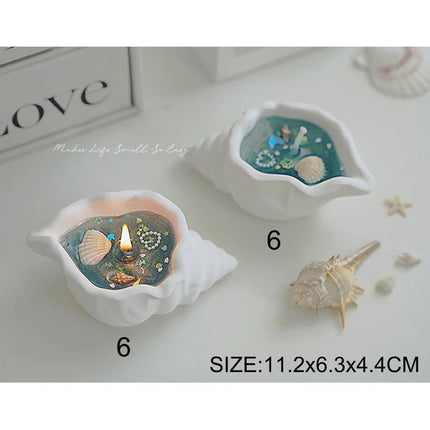 Conch Shape Scented Candle SS41106-9 (12PC)