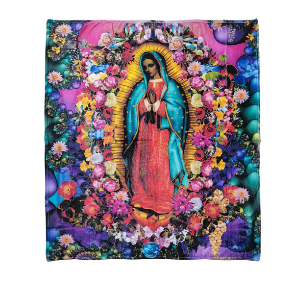 OUR LADY OF VIRGIN MARY GRAPHIC BLANKET 4316-24 (1PC)