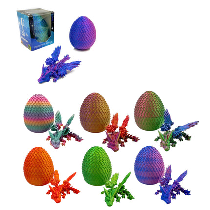 3D EGGS DRASON WITH WINGS TOY SS5225-29 (12PC)