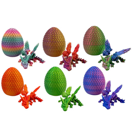 3D EGGS DRASON WITH WINGS TOY SS5225-29 (12PC)