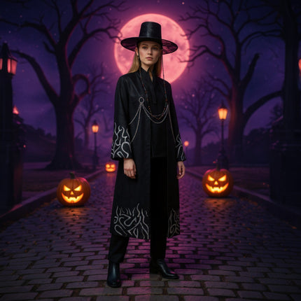 Gat Hat Korean Jeoseung Saja Death reaper Hat and Costume Wear Set SS5731-14 (4PC)