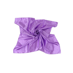 SATIN SCARF PLAIN 327A (12PC)