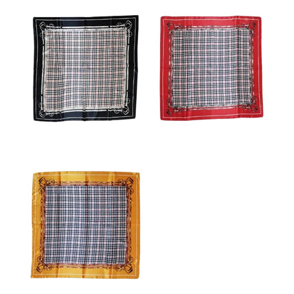 Satin Scarf Flannel Pattern ST415-22 (12PC)