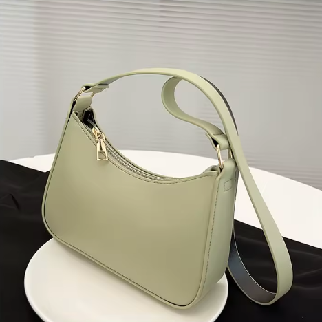 Fashion Handbags Retro Solid Color PU Leather Shoulder Bag JB6206-3 (12PC)